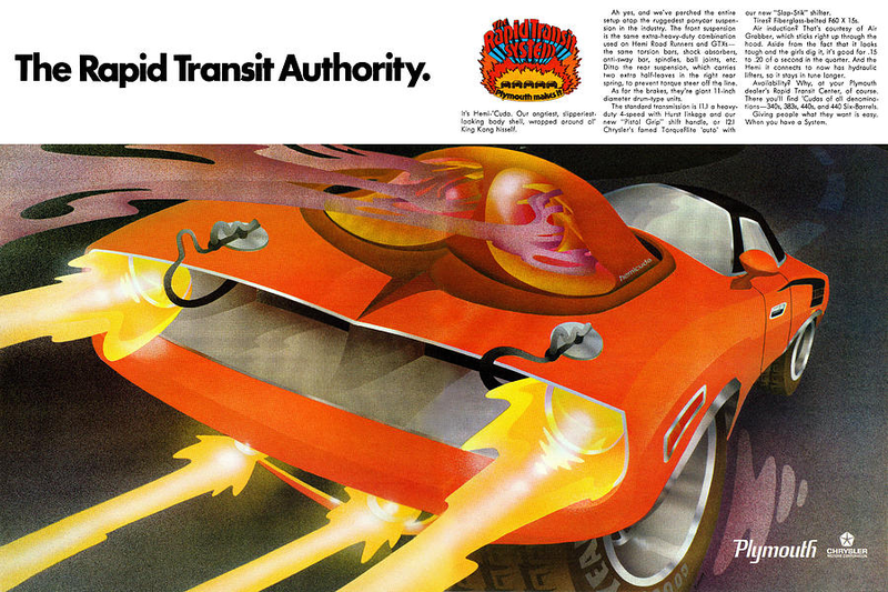 Illustration for article titled This Psychedelic Chrysler Ad From The '70s Is Awesome